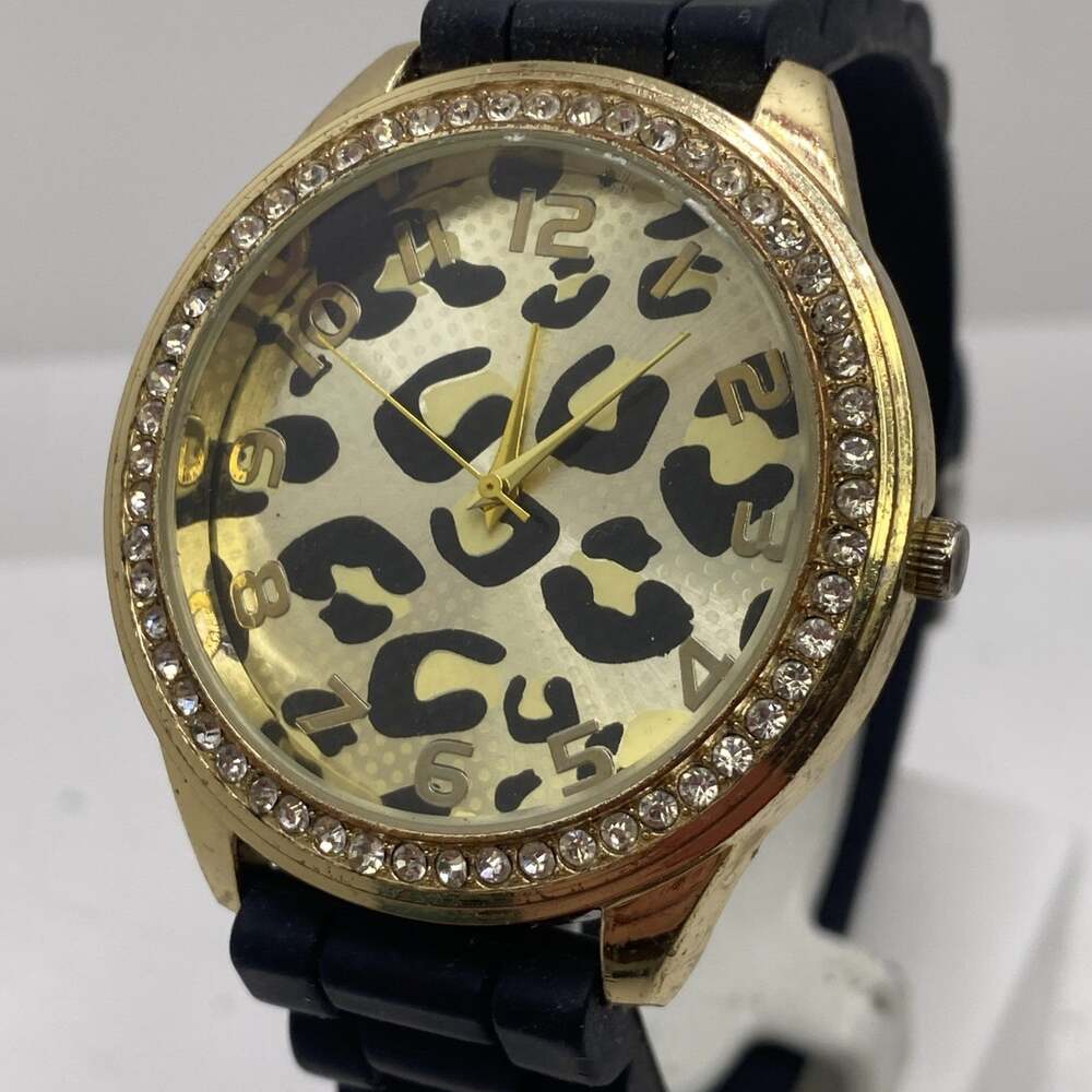 Womens Vintage Gold Tone Watch Womens Fashion New Battery
